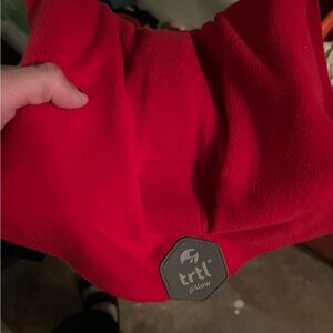 Trtl Red Travel Neck Pillow- Unisex
